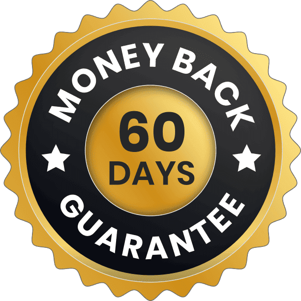 Prostadine 60 day money back guarantee badge